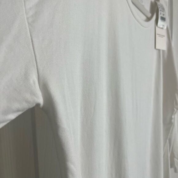 Majestic Filatures White French Touch Three-Quarter Sleeve T-Shirt Size XS NWT - Picture 5 of 6